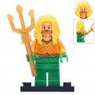 Old Aquaman DC Super Hero Lego Minifigure Toy