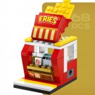French Fries Store Mini City Street Lego Minifigure Toy