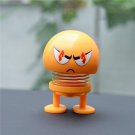 Fire Eyes Emoji Car Doll Accessories Lego Minifigure Toys
