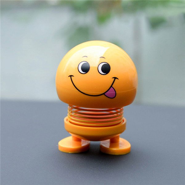 Sticking Out Emoji Car Doll Accessories Lego Minifigure Toys
