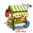 Japan Mini Resto Portable Selling Car Mini Street View Lego Minifigure Toy