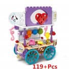 Beauty Shop Portable Selling Car Mini Street View Lego Minifigure Toy