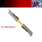 Weapon Double-edged Sword For Big Figure Super Hero Lego Minifigure Toy