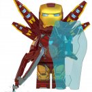 Iron Man With Transparent Shield Avengers Endgame Super Hero Lego Minifigure Toy