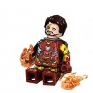 Iron Man After Fighting Avengers Endgame Super Hero Lego Minifigure Toy