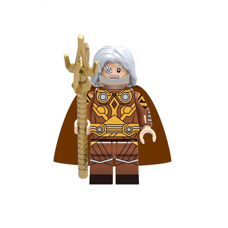 Odin Thor Ragnarok Marvel Super Hero Lego Minifigure Toy