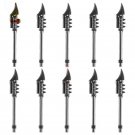 10pcs W-015 Medieval Weapon Pack Military Swat Police Gun Arms Lego Minifigure Toy