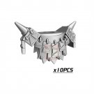 10pcs Armor-004 Medieval Weapon Rome Warriors Helmet Sword Military Swat Police Lego Minifigure Toy
