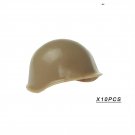 10pcs Helmet-001 Medieval Weapon for Roman Knight Spartan Warrior Army Lego Minifigure Toy
