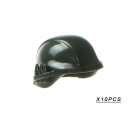 10pcs Helmet-002 Medieval Weapon for Roman Knight Spartan Warrior Army Lego Minifigure Toy