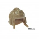 10pcs Helmet-003 Medieval Weapon for Roman Knight Spartan Warrior Army Lego Minifigure Toy