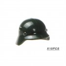 10pcs Helmet-009 Medieval Weapon for Roman Knight Spartan Warrior Army Lego Minifigure Toy