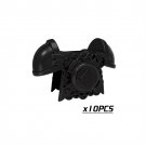 10pcs Black Armor 003 Medieval Weapon for Roman Knight Spartan Warrior Army Lego Minifigure Toy