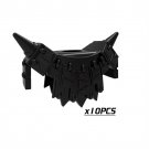 10pcs Black Armor 004 Medieval Weapon for Roman Knight Spartan Warrior Army Lego Minifigure Toy