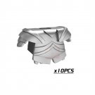 10pcs Silver Armor 002 Medieval Weapon for Roman Knight Spartan Warrior Army Lego Minifigure Toy
