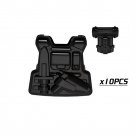 10pcs Black-001 Gunner Vest Soldier Military Swat UK USA German Army Lego Minifigure Toy