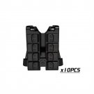10pcs Black-004 Gunner Vest Soldier Military Swat UK USA German Army Lego Minifigure Toy