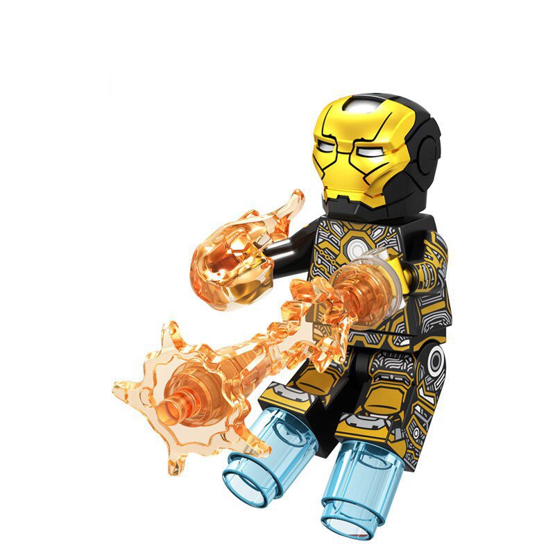 Iron Man MK 41 Marvel Super Hero Lego Minifigure Toy