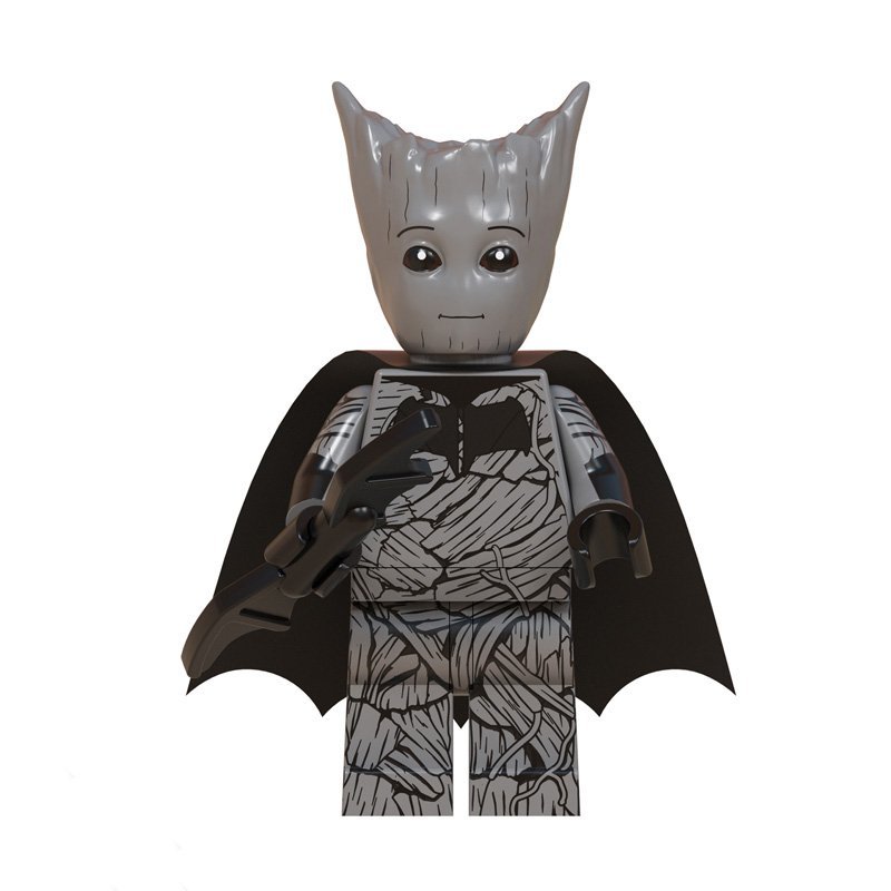 Groot Wild's Batman Custom Super Hero Lego Minifigure Toy