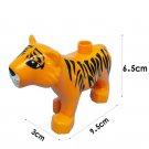 Big Orange Tiger Animal Lego Minifigure Toy