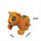 Little Orange Tiger Animal Lego Minifigure Toy