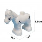 White Pony Horse Animal Lego Minifigure Toy
