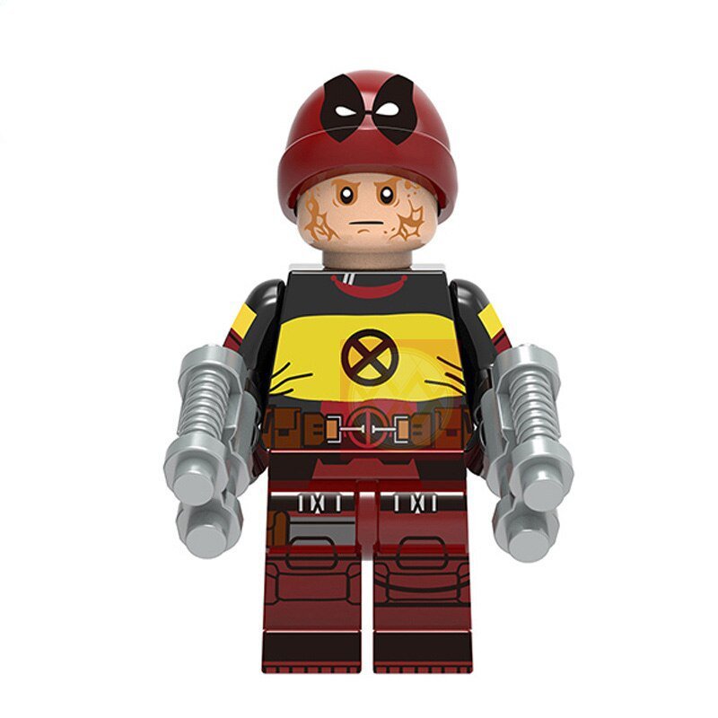 Wade Wilson Deadpool Super Hero Lego Minifigure Toy