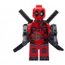 Deadpool Super Hero Lego Minifigure Toy