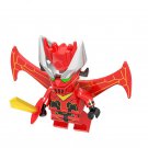 Red Mazinger Z Anime Cartoon Robot Lego Minifigure Toy
