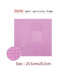 Pink Double Sided 32*32 Dots Classic Baseplates Lego Minifigure Toy