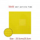 Yellow Double Sided 32*32 Dots Classic Baseplates Lego Minifigure Toy