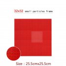 Red Double Sided 32*32 Dots Classic Baseplates Lego Minifigure Toy