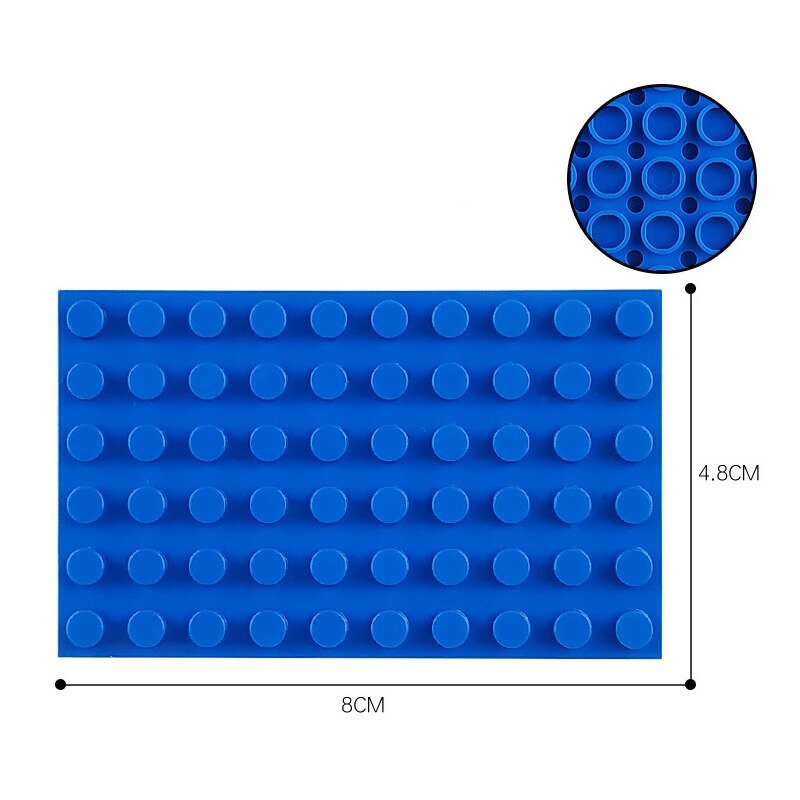 Blue Base Plate Legoingly City Street View Lego Minifigure Toy