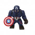 Big Size Captain America Marvel Super Hero Lego Minifigure Toy