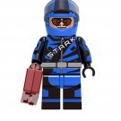 Racing Iron Man Custom Marvel Super Hero Lego Minifigure Toy