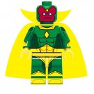 Vision Marvel Super Hero Lego Minifigure Toy