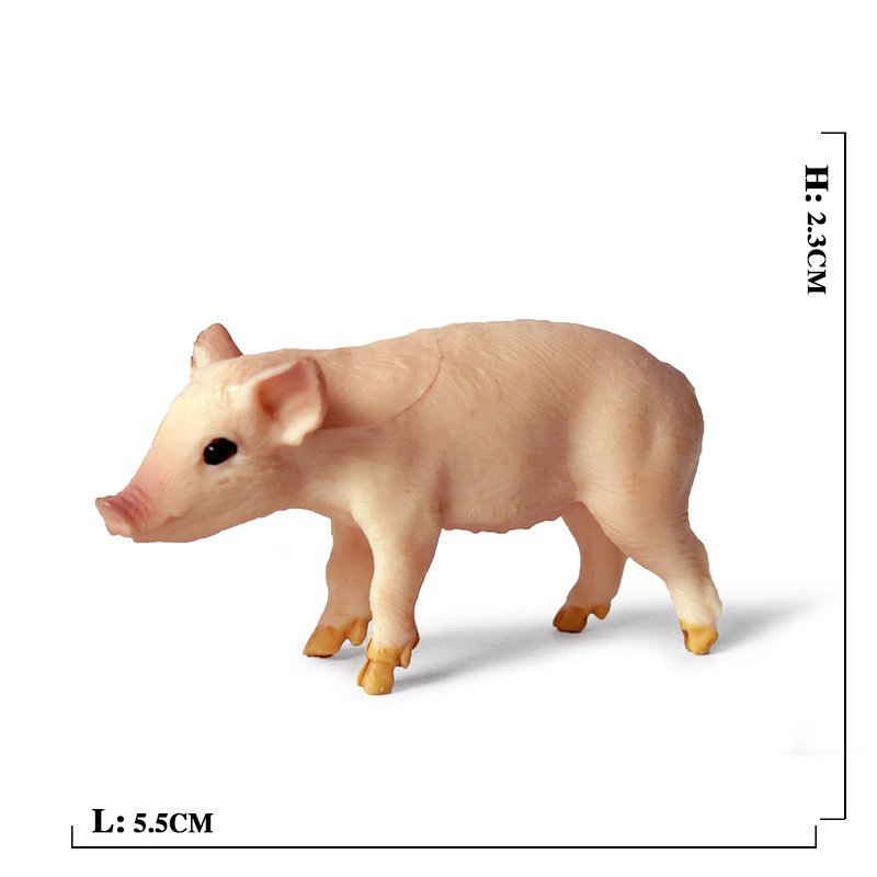 Pig 009 Simulation Poultry Farm Animal Pig Lego Minifigure Toy