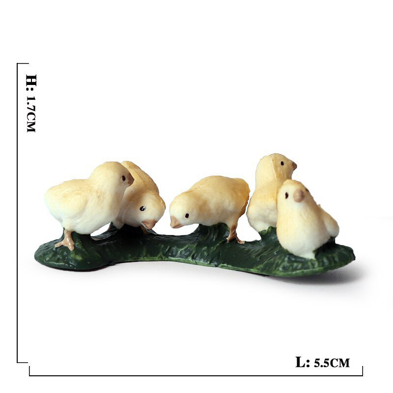 Chicks 002 Simulation Cute Poultry Farm Animals Lego Minifigure Toy