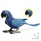 Hyacinth macaw 002 Birds Cute Lovely Bird Animals Lego Minifigure Toy