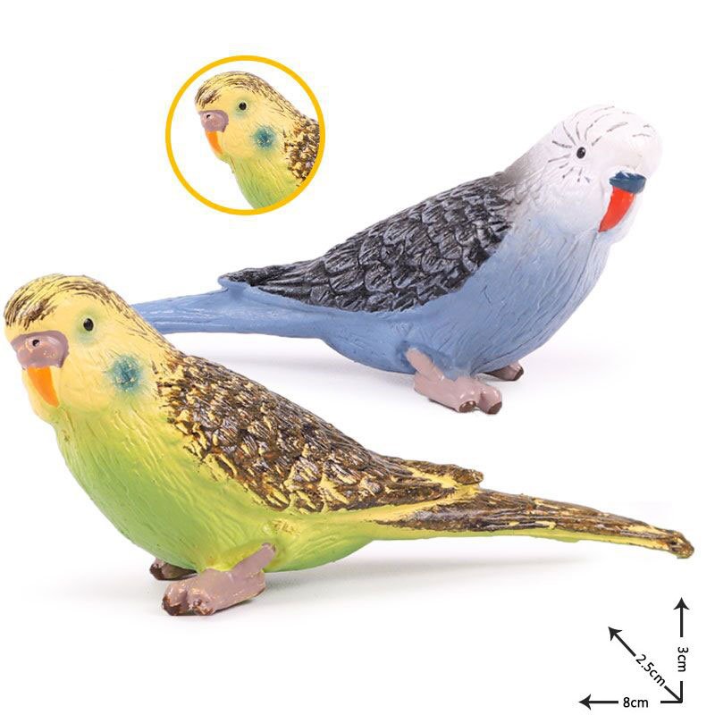 Parakeets Birds Cute Lovely Bird Animals Lego Minifigure Toy