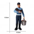 Breeder 004 Farm Pig Cow Hen Farmer Figurines Lego Minifigure Toy