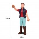 Breeder 010 Farm Pig Cow Hen Farmer Figurines Lego Minifigure Toy