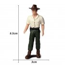 Breeder 016 Farm Pig Cow Hen Farmer Figurines Lego Minifigure Toy