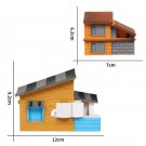 Mini House 001 Home Decoration Accessory Tree Farm House Lego Minifigure Toy
