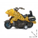 Leopard Animals Motorcycle Vehicle Model Lego Minifigure Toy