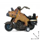 Triceratops Dinosaur Animals Motorcycle Vehicle Model Lego Minifigure Toy