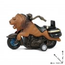 Lion Animals Motorcycle Vehicle Model Lego Minifigure Toy