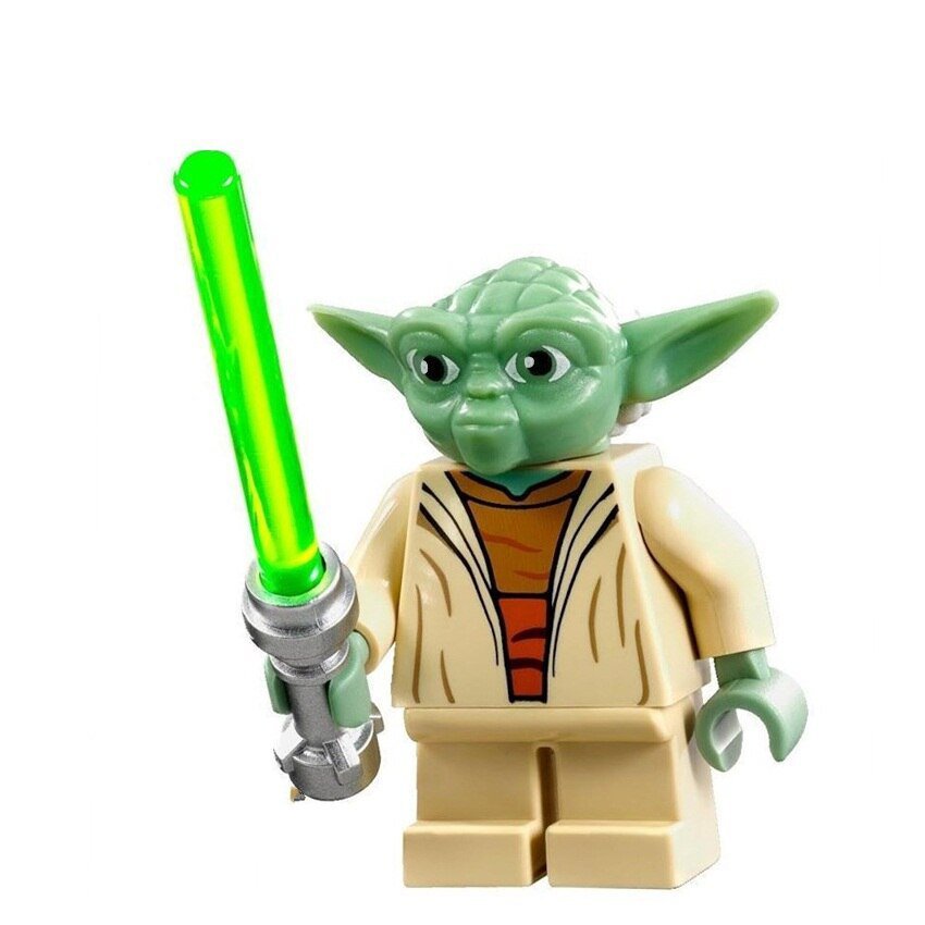 Yoda Star Wars Super Hero Lego Minifigure Toy