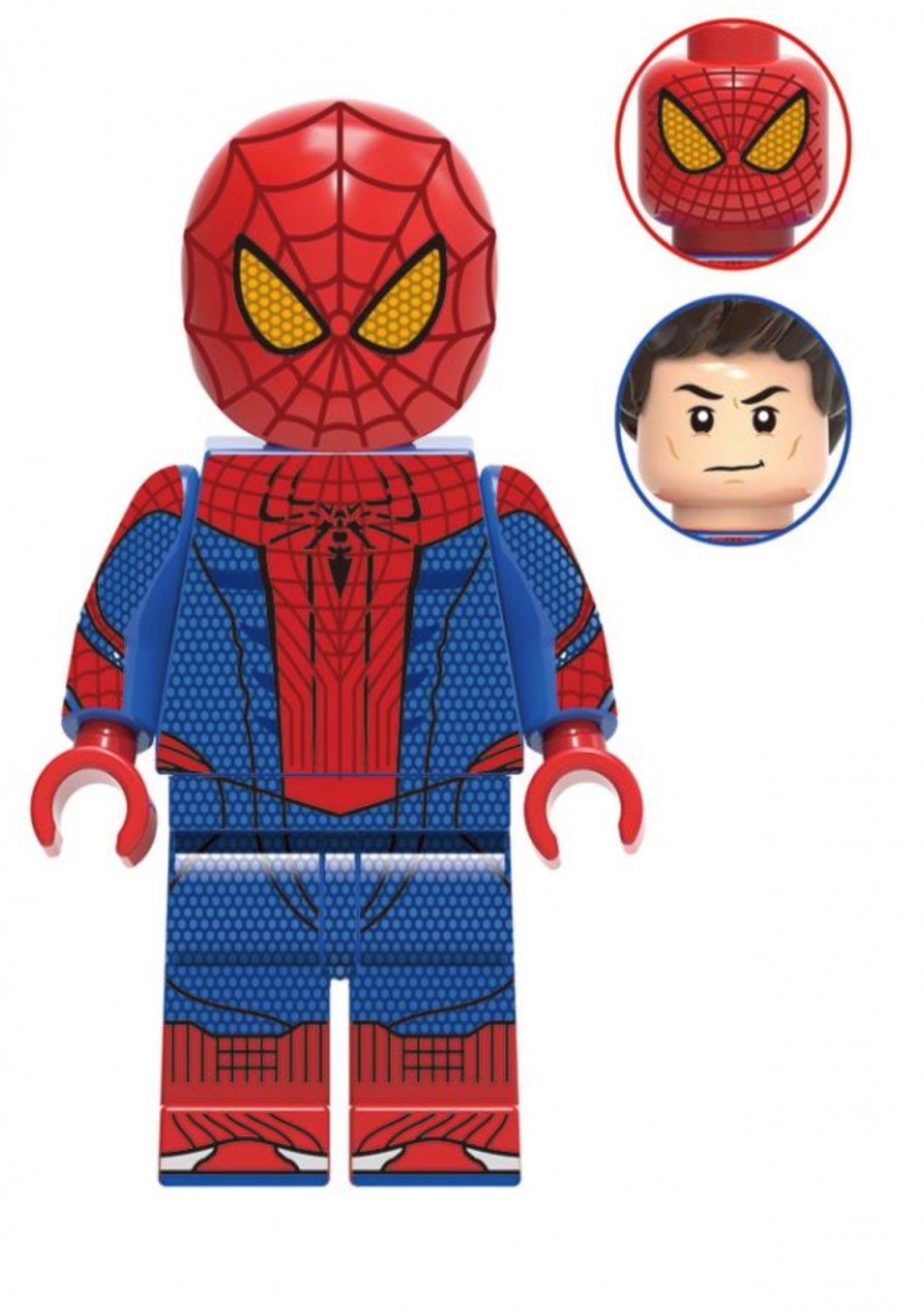 End Scene Suit Peter Parker Spider-Man No Way Home Lego Minifigure Block Toy