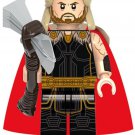 Brown Suit Thor Love and Thunder Lego Minifigure Block Toy